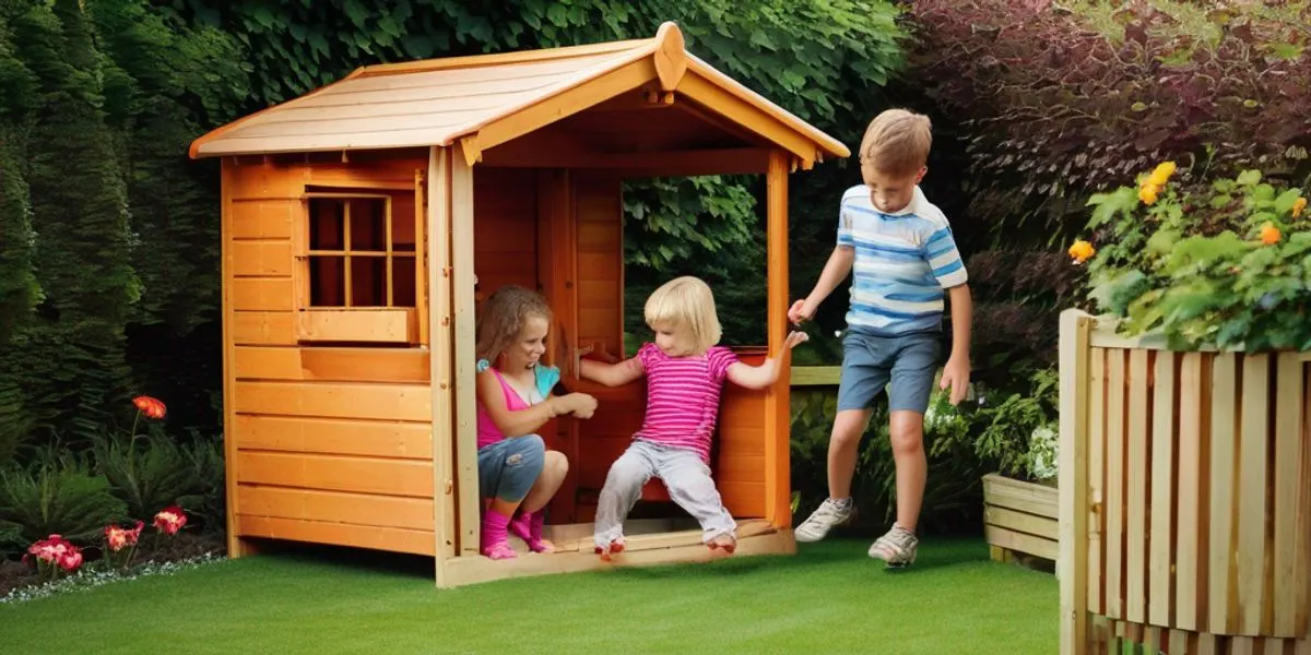 Spielhaus für Kinder: Gartenabenteuer warten!