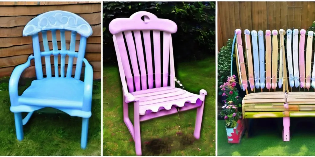 Möbel mit Geschichte: Upcycling im Garten