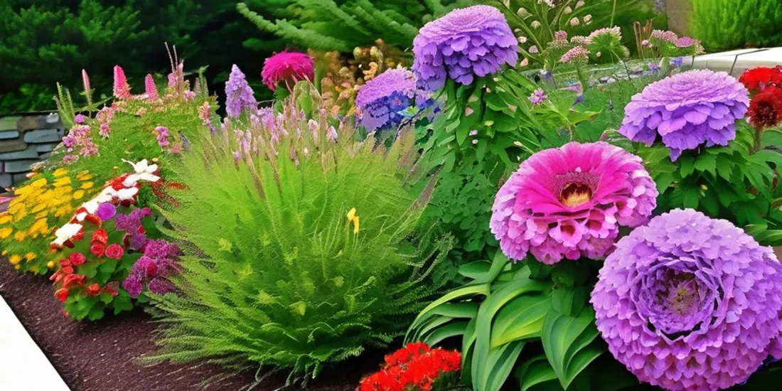 Die Magie der Stauden: Ein Meer aus Farben und Formen