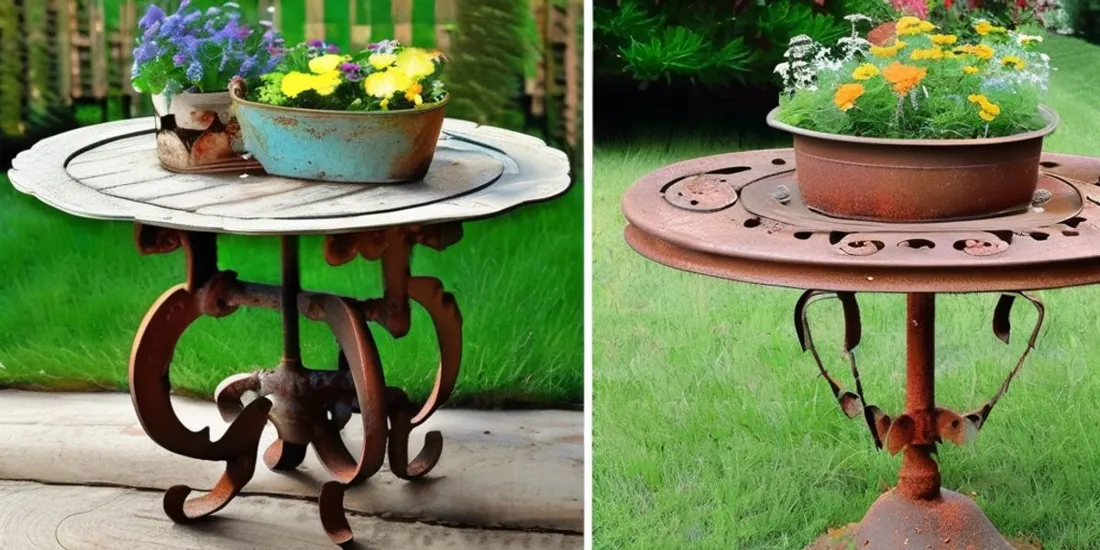 Wie Edelrost Gartendeko den Charme des Vergänglichen einfängt