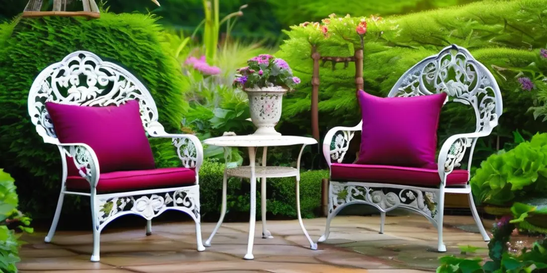 Gartenmöbel, die zum Verweilen einladen