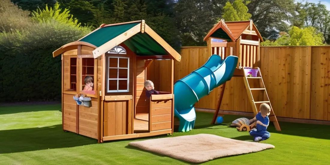 Warum ein Spielhaus im Garten ein Muss ist