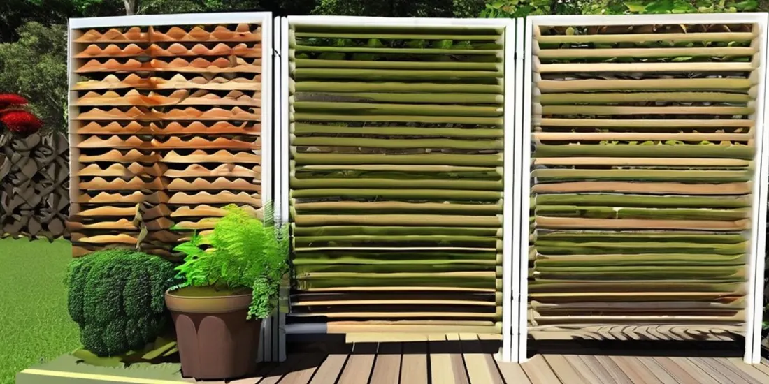 DIY-Ideen für Sichtschutz und Raumteiler